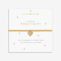 A Little 'Positivity' Bracelet (Gold)