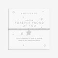 A Little 'Forever Proud of You' Bracelet (Silver)