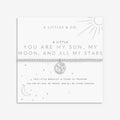 A Little 'You Are My Sun, My Moon, and All My Stars' Bracelet (Silver)