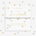A Little 'Love and Wishes' Bracelet (Silver & Gold)