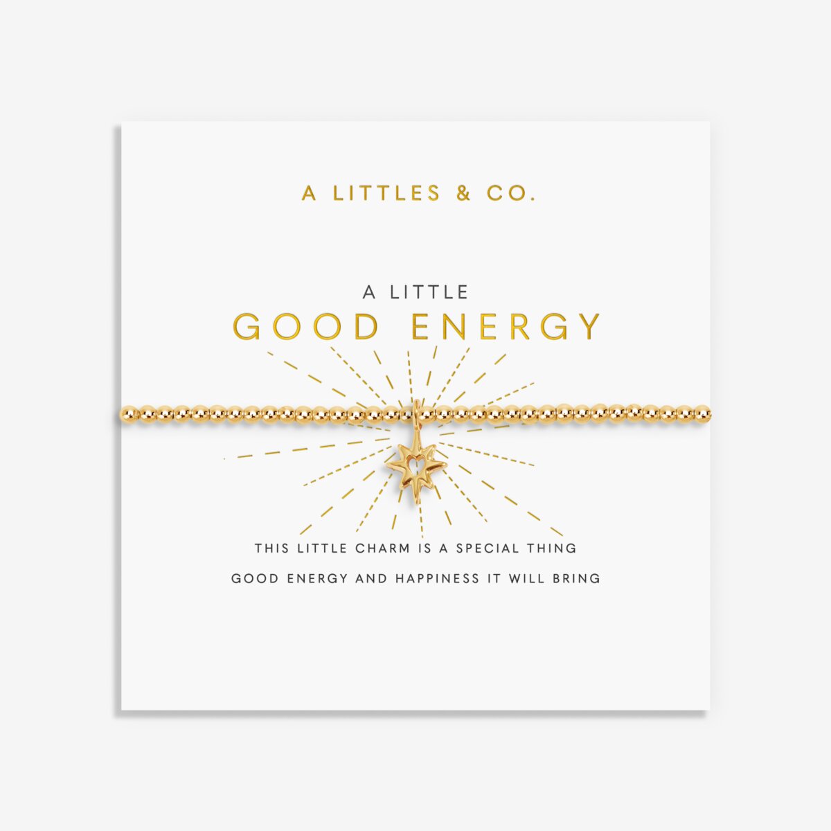 A Little 'Good Energy' (Gold)