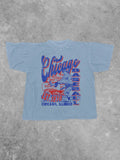 90s Chicago Baseball, Game Day Boxy Cotton Tshirt